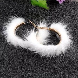 Winter Hoop Earrings